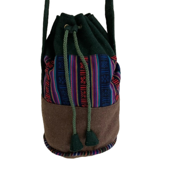 𝅺WESTERN Tribal Boho Multi Colour Shoulder Bag. - Picture 1 of 7
